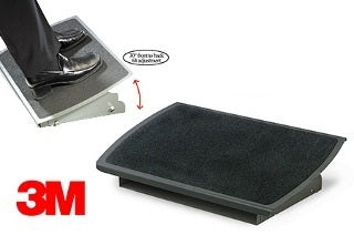 3M™ Adjustable Foot Rest FR430CB, Charcoal Black