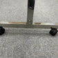 [Display Model] Double-Sided Magnetic Whiteboard with H-Type Chrome Mobile Stand
