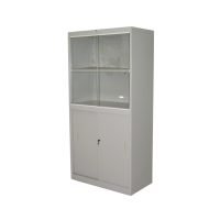 HFC-148 Steel Cabinet With Glass Doors & Sliding Doors