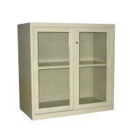HFC-155 Steel Cabinet with Sliding Glass Doors