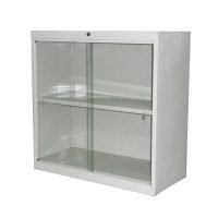 HFC-156 Steel Cabinet with Sliding Glass Doors