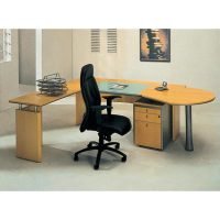 HFV-201 Veneer Executive Office Desk