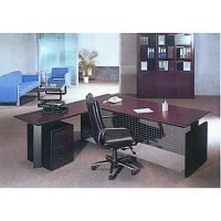 HFV-210 Veneer Executive Office Desk