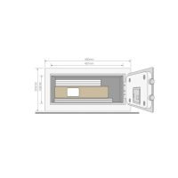 Yale® Maximum Security Motorised Laptop Safe - YLEM/200/EG1 - Image 4