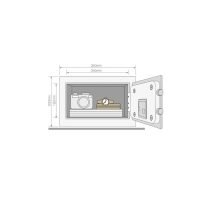 Yale® High Security Motorised Compact Safe - YSEB/200/EB1 - Image 4