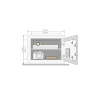 Yale® High Security Motorised Home Safe - YSEB/250/EB1 - Image 4